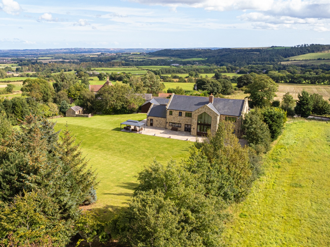 See Inside Little Holmside Farm, a Modern Country Home For Sale in